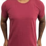 Camiseta Estonada Vinho