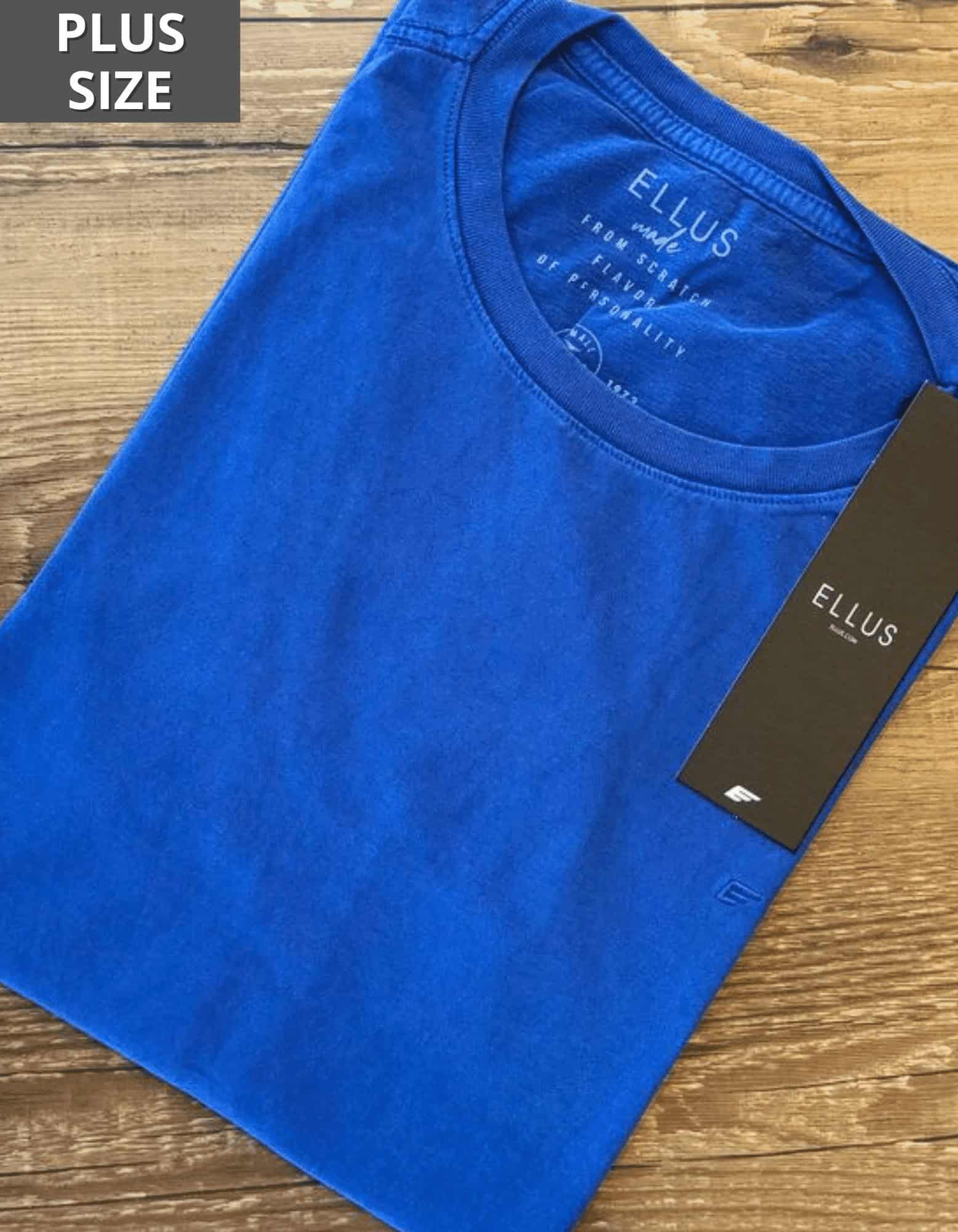 Cópia de Cópia de Cópia de Cópia de Cópia de Cópia de FORMA GRANDE - 2025-03-05T193044.329 Plus Size ELL Basic Azul Royal #P467 - Imagem 1