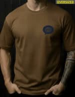 Oversized Suedine GC Sb Marrom #o119