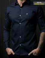 Social Longa Elastano TH Marinho #SL94