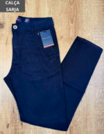 Calça Sarja Elastano TH Marinho #CS105