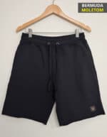 Bermuda Moletom OSK Preta #BM107