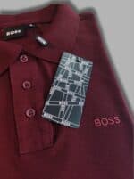 Polo Piquet Hugo Vinho #CP346 - Imagem 5