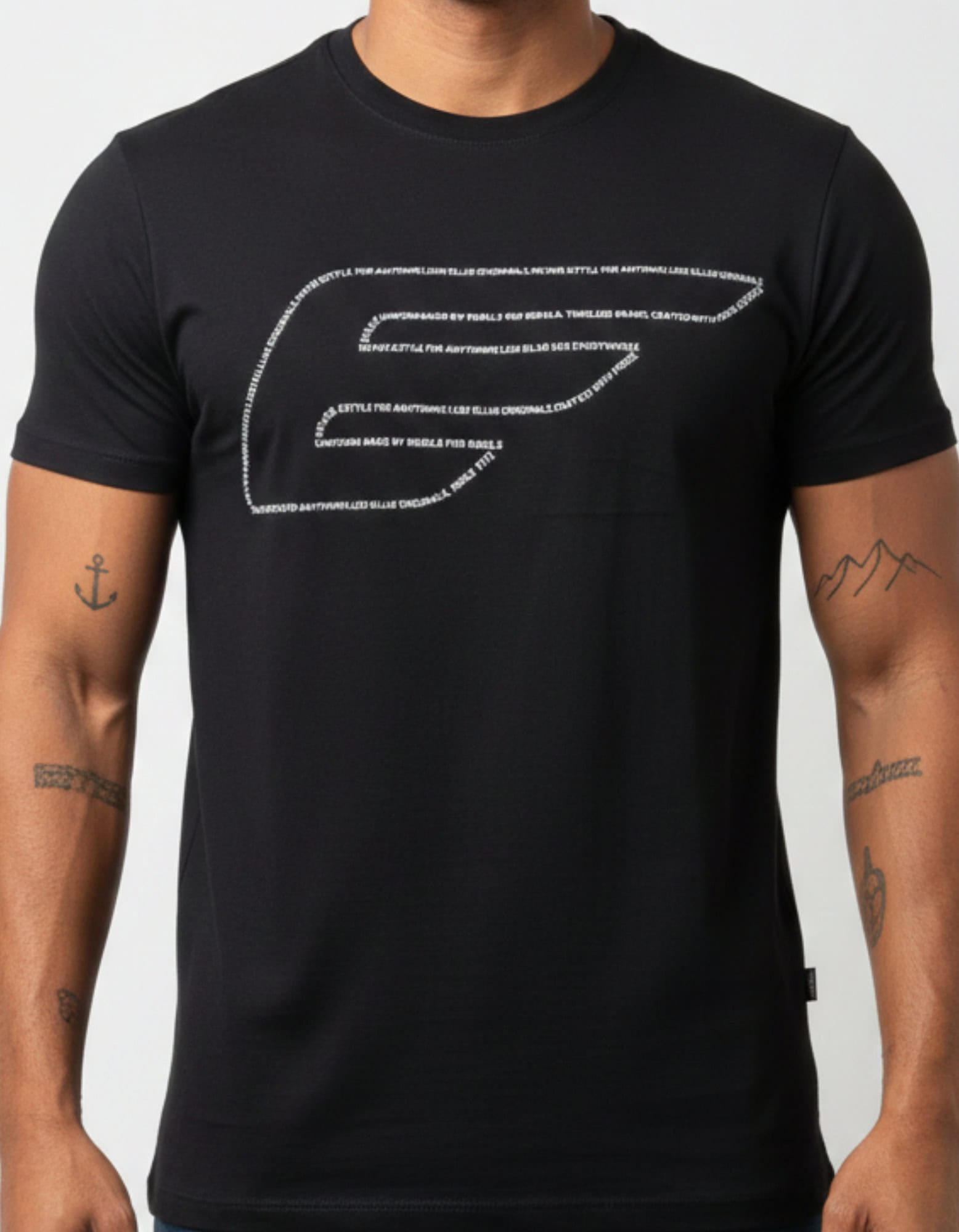 Cópia de Cópia de Cópia de Cópia de Cópia de Cópia de Cópia de Cópia de Cópia de Cópia de Cópia de FORMA GRANDE - 2026-01-14T133341.540 Camiseta ELL Preto #c351 - Imagem 1