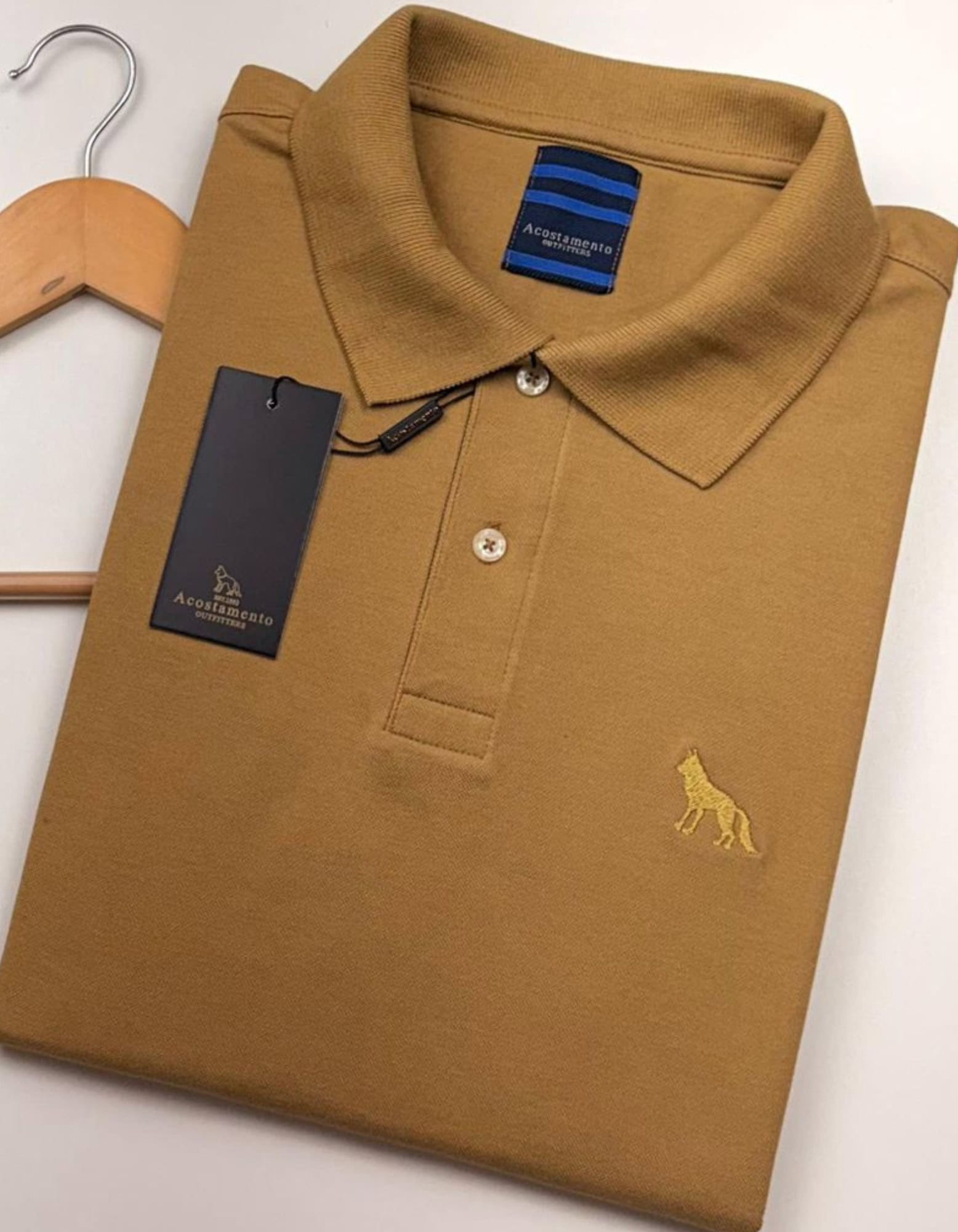 Cópia de Cópia de Cópia de Cópia de Cópia de Cópia de Cópia de Cópia de Cópia de Cópia de Cópia de FORMA GRANDE - 2026-01-14T205815.923 Polo Elastano Acsto Marrom #CP356 - Imagem 1