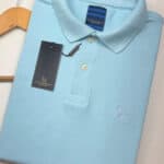 Polo Elastano Acsto Azul #CP355