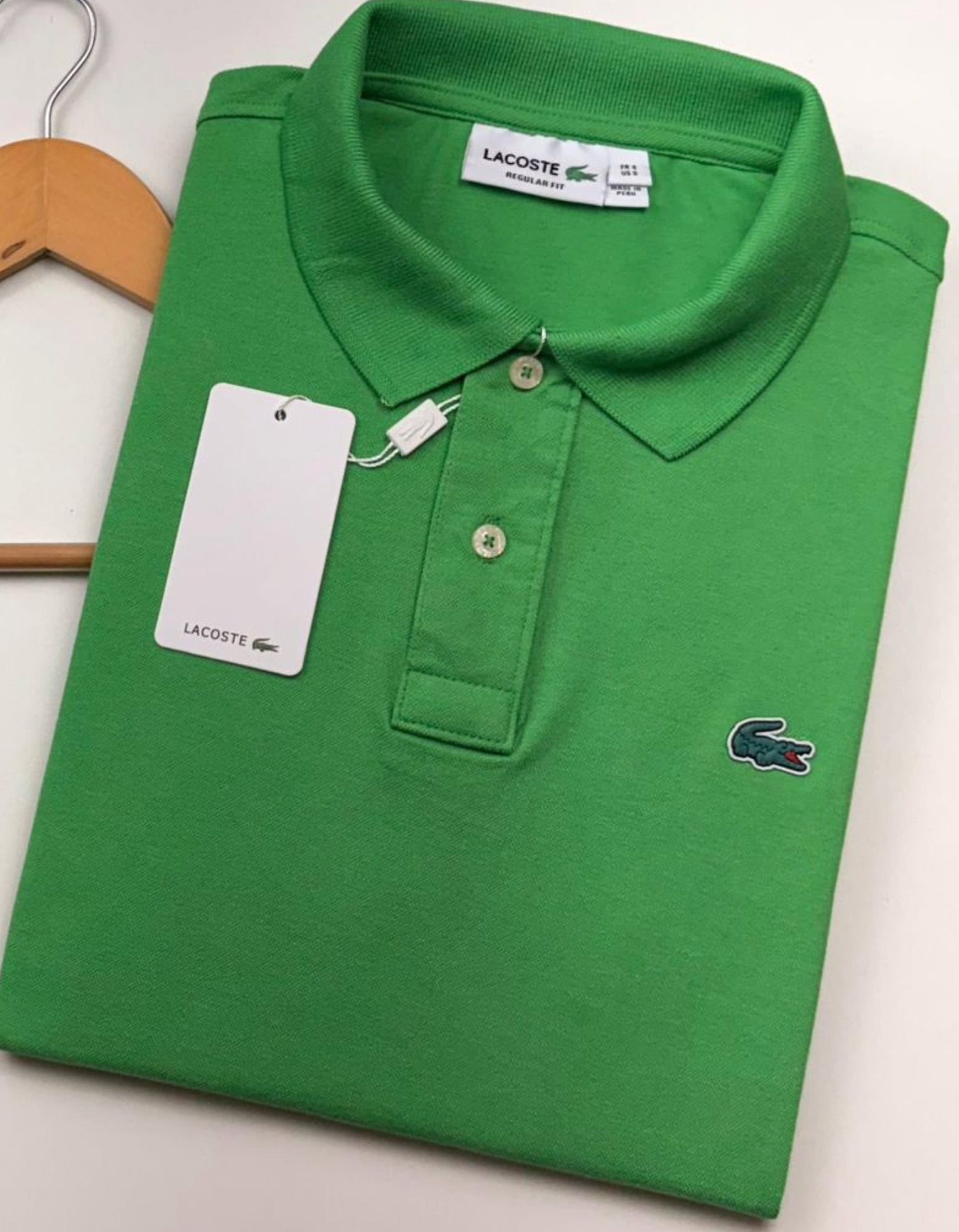 Cópia de Cópia de Cópia de Cópia de Cópia de Cópia de FORMA GRANDE (13) Polo Elastano Lac Verde #CP352 - Imagem 1