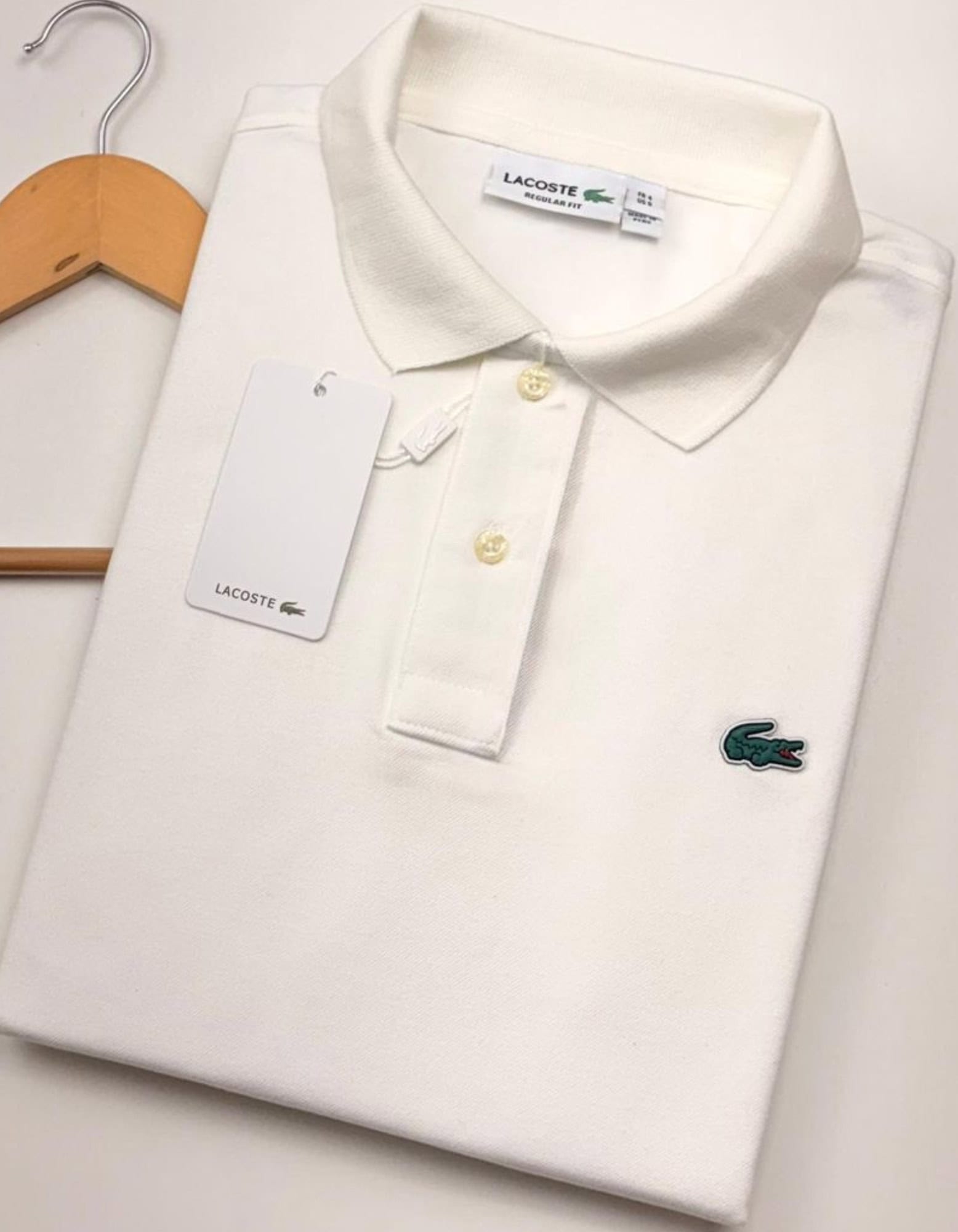 Cópia de Cópia de Cópia de Cópia de Cópia de Cópia de FORMA GRANDE (14) Polo Elastano Lac Branca #CP349 - Imagem 1