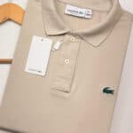 Polo Elastano Lac Bege #CP350