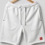 Bermuda Moletom Branca #BM119