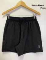 Short Elastano Hugo Preto #s64