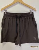 Short Elastano Hugo Marrom #s62