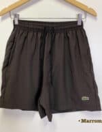 Short Elastano Croco Marrom #s68