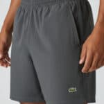 Short Elastano Croco Cinza Escuro #s67
