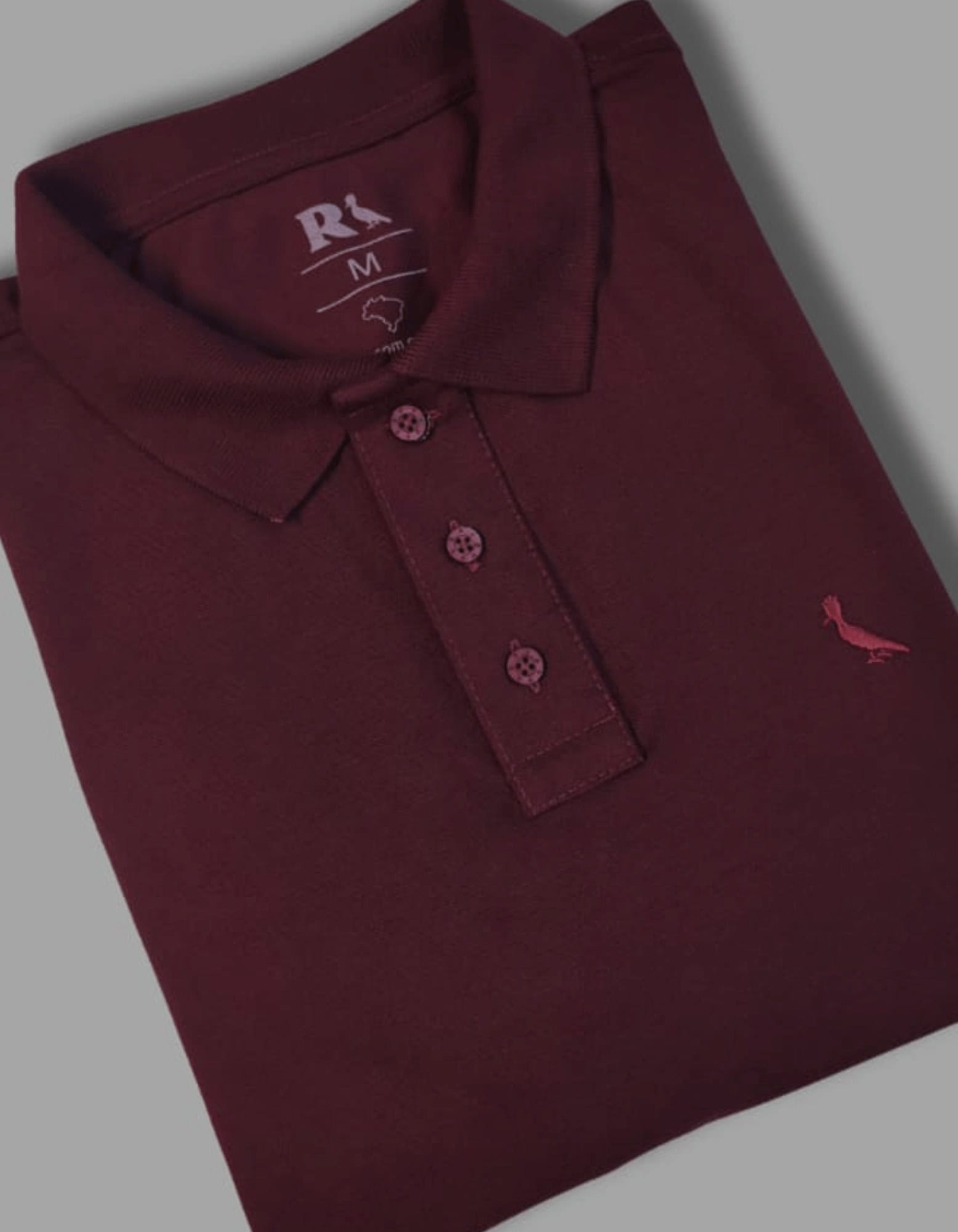Cópia de Cópia de Cópia de Cópia de Cópia de Cópia de Cópia de Cópia de Cópia de FORMA GRANDE (88) Polo Piquet Vinho #CP361 - Imagem 1