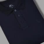 Polo Piquet Preta #CP362