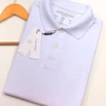 Polo Elastano C K J Branca #CP382