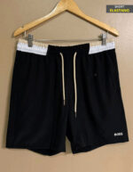 Short Elastano Hugo Preto #S73
