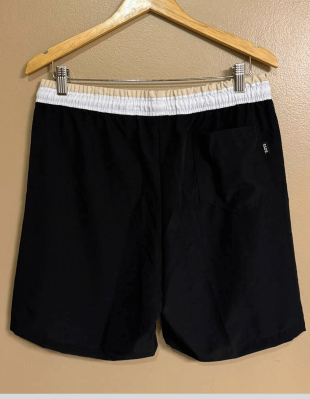 Short Elastano Hugo Preto #S73 - Imagem 2