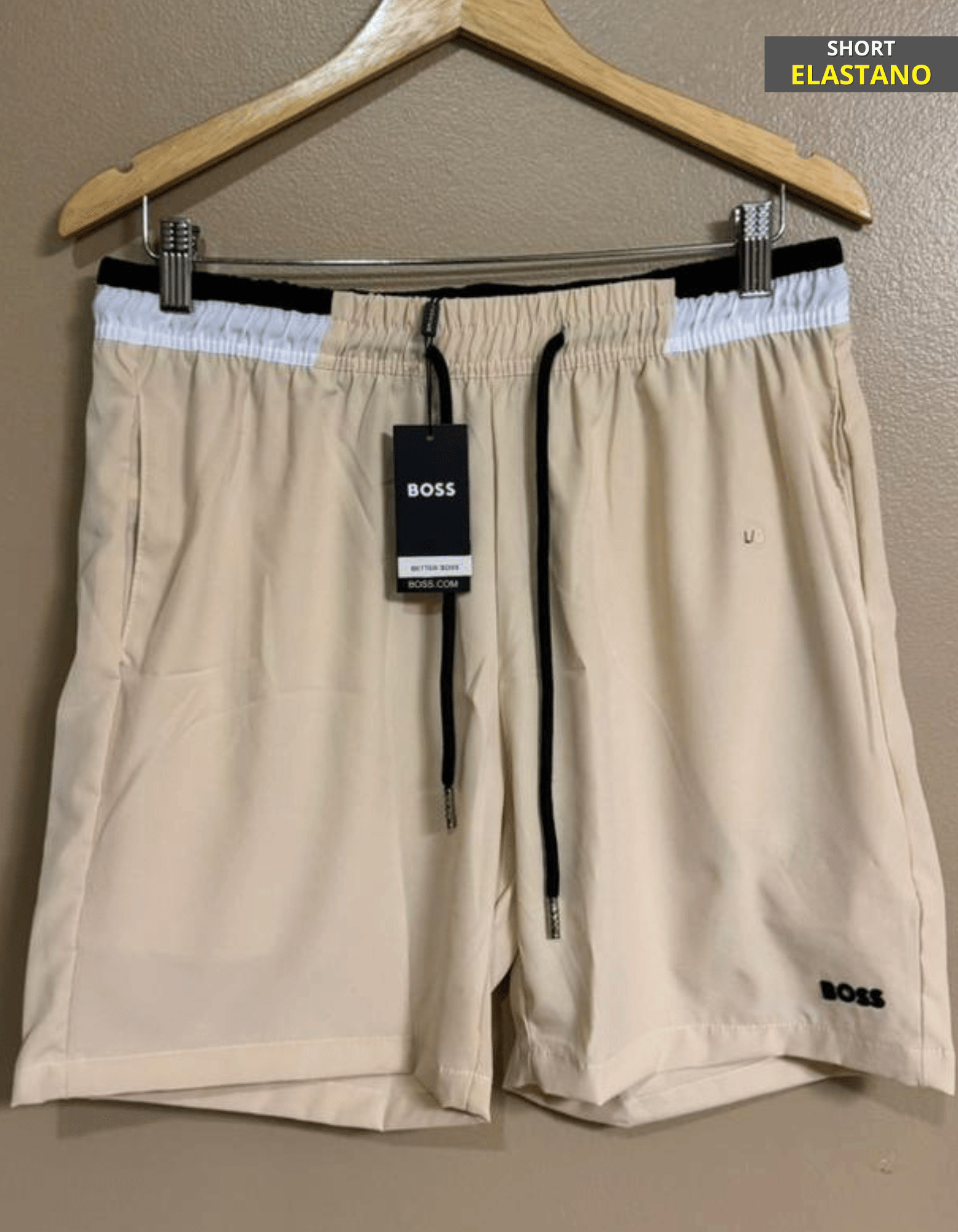 Cópia de Cópia de Cópia de Cópia de Cópia de Cópia de Cópia de Cópia de Cópia de Cópia de Cópia de Cópia de Cópia de Cópia de Cópia de FORMA GRANDE (44) Short Elastano Hugo Bege #S70 - Imagem 1