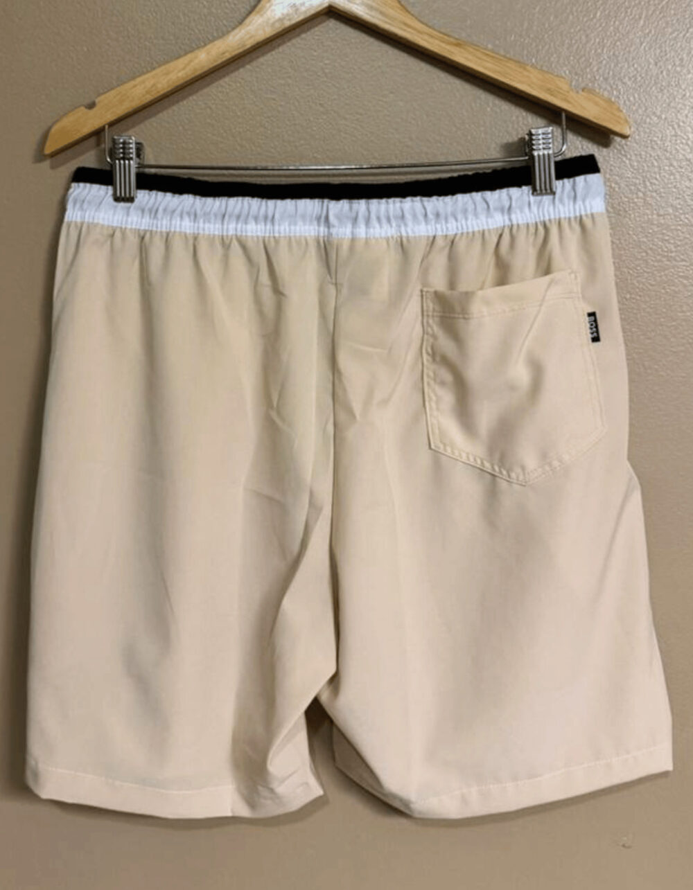 Short Elastano Hugo Bege #S70 - Imagem 2