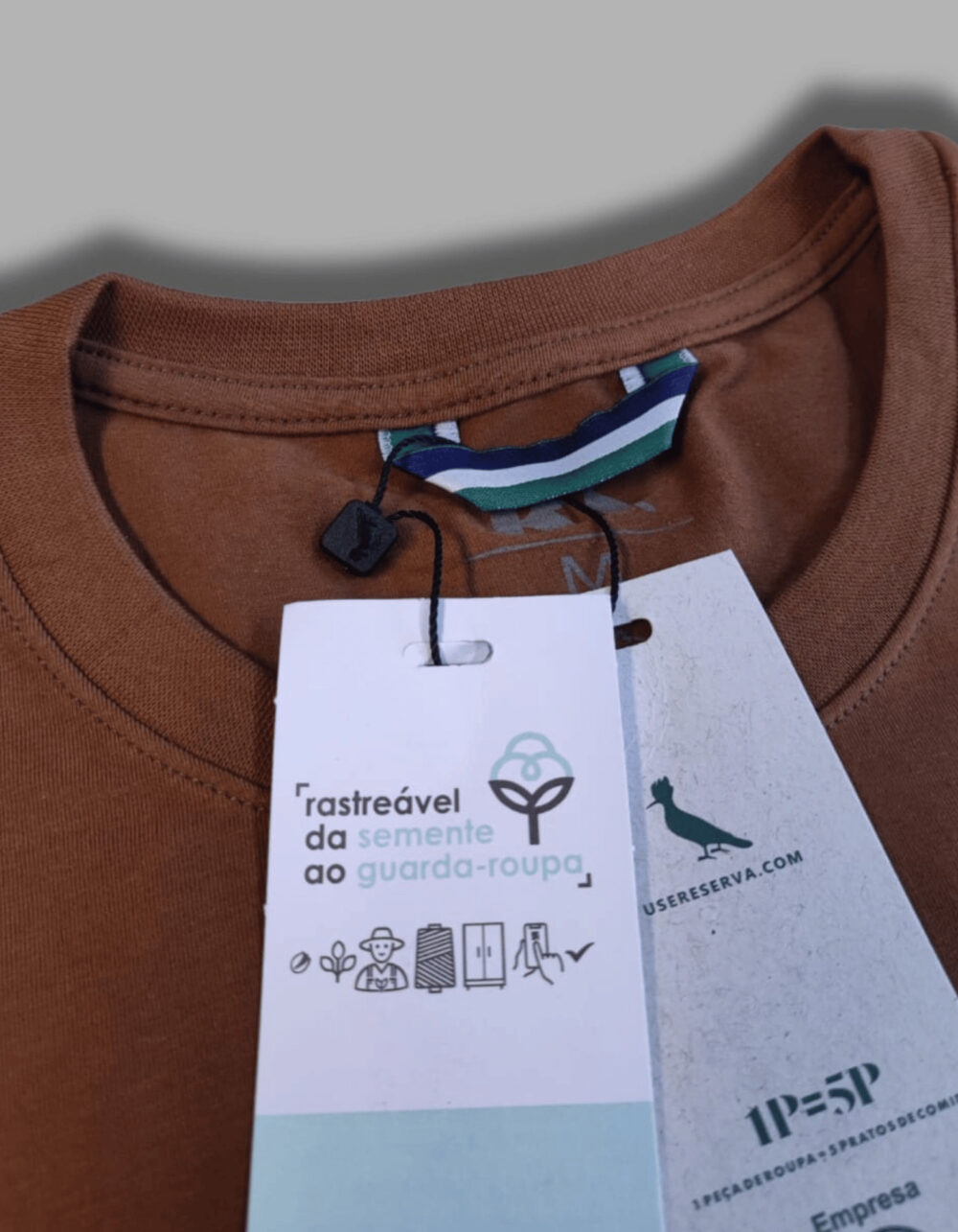 Camiseta Importada RSV Marrom #i343 - Imagem 4