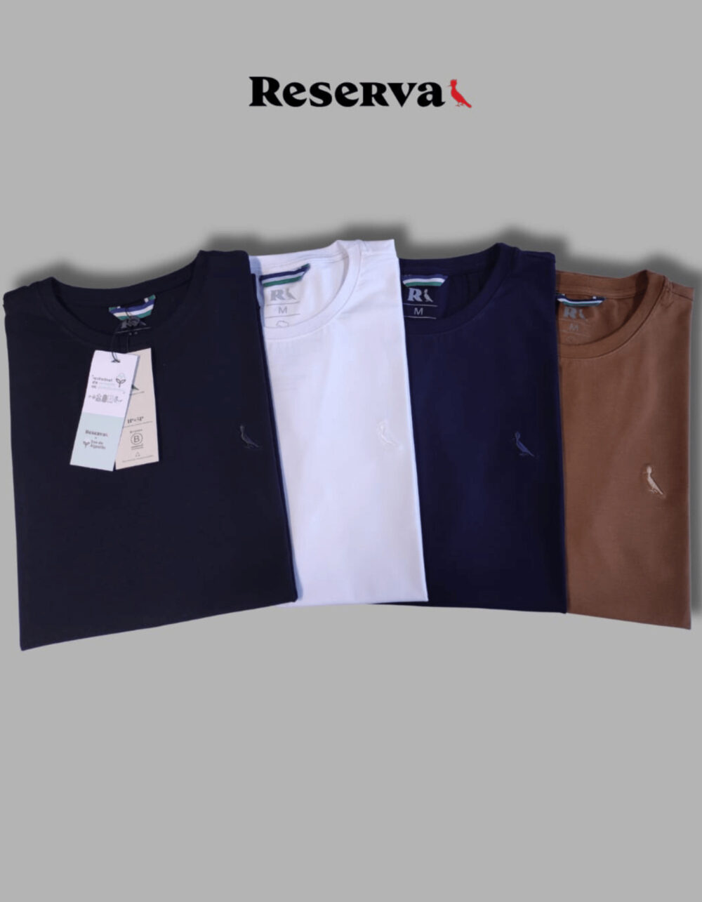 Camiseta Importada RSV Marrom #i343 - Imagem 3
