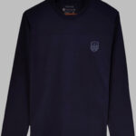 Camisa Manga Longa Marinho #c619