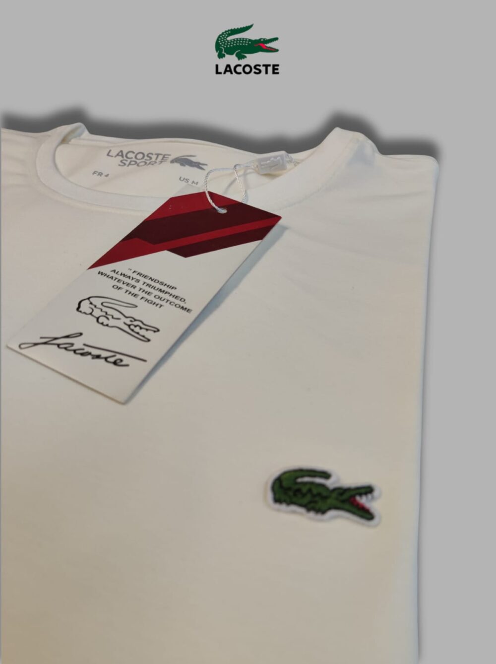 Camiseta Importada LAC Creme #i346 - Imagem 3