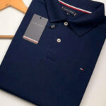 Polo Elastano TOM. Marinho #CP421