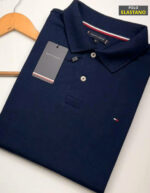 Polo Elastano TOM. Marinho #CP421
