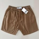 Short Sarja Z A R - Marrom #S86