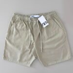 Short Sarja Z A R - Areia #S84