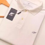 Polo Elastano E L L Branca #CP434