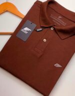 Polo Elastano E L L Terracota #CP436