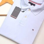 Polo Elastano T O M Branca #CP445