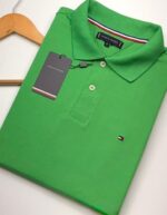 Polo Elastano T O M Verde #CP446
