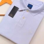 Polo Elastano A C S Branca #CP441