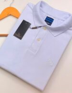 Polo Elastano A C S Branca #CP441