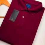 Polo Elastano A C S Vinho #CP442