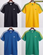 Kit 4 Camisetas A D I Retrô Vintage Masculina