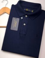 Polo Elastano R A L Marinho #CP454