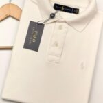Polo Elastano R A L Creme #CP452