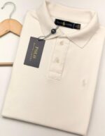 Polo Elastano R A L Creme #CP452