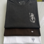 Kit 3 Camisetas Premium O S K Masculina #k102