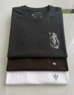 Kit 3 Camisetas Premium O S K Masculina #k102