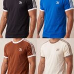 Kit 4 Camisetas Especiais Retrô Adid Relevo Masculina