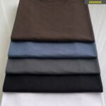 Kit 5 Camisetas Lisas Modelagem Grande Masculina
