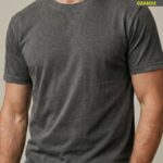 Camiseta Lisa Modelagem Grande Chumbo #d101