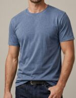 Kit 5 Camisetas Lisas Modelagem Grande Masculina - Imagem 5